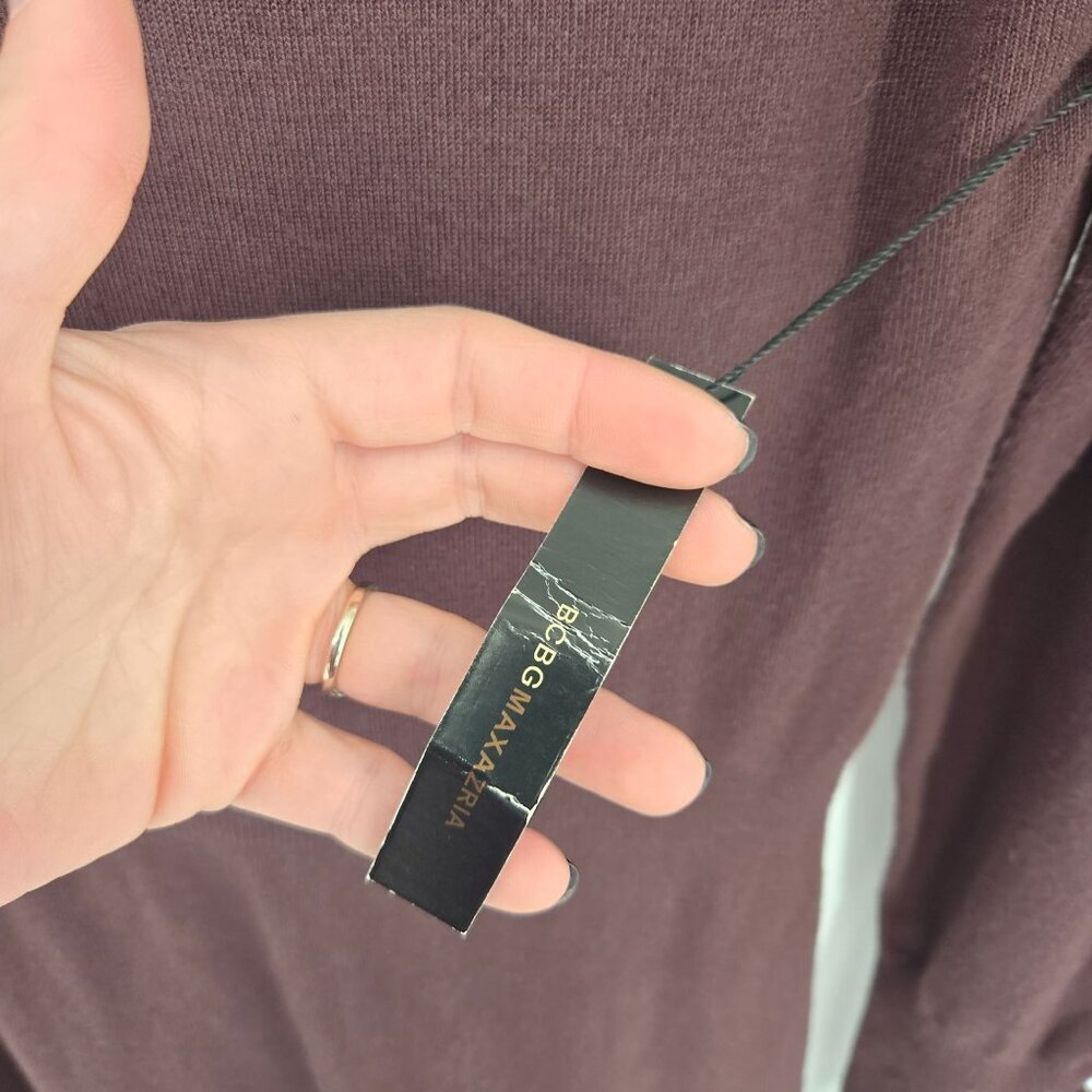 Bcbg maxazria womens small java brown long sleeve… - image 7